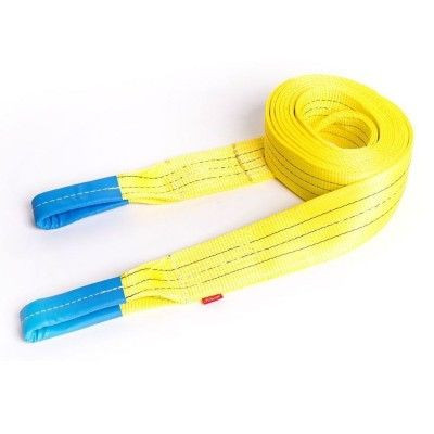 Усиленный буксировочный ремень 16/21т 4-7 метра (петля-петля)